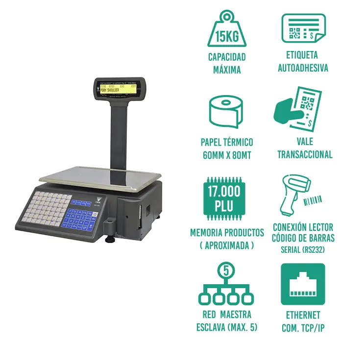 Balanza SM 320 valor mas IVA